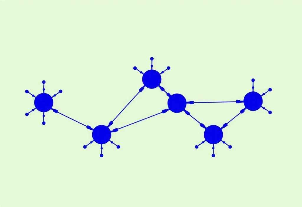 Abstract illustration representing predictive modeling